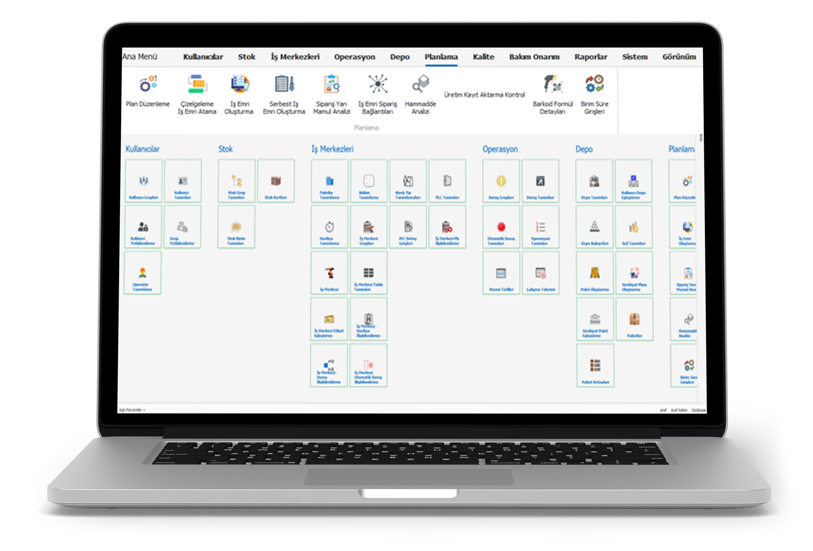 Üretim Planlama ve İş Emri Yönetimi